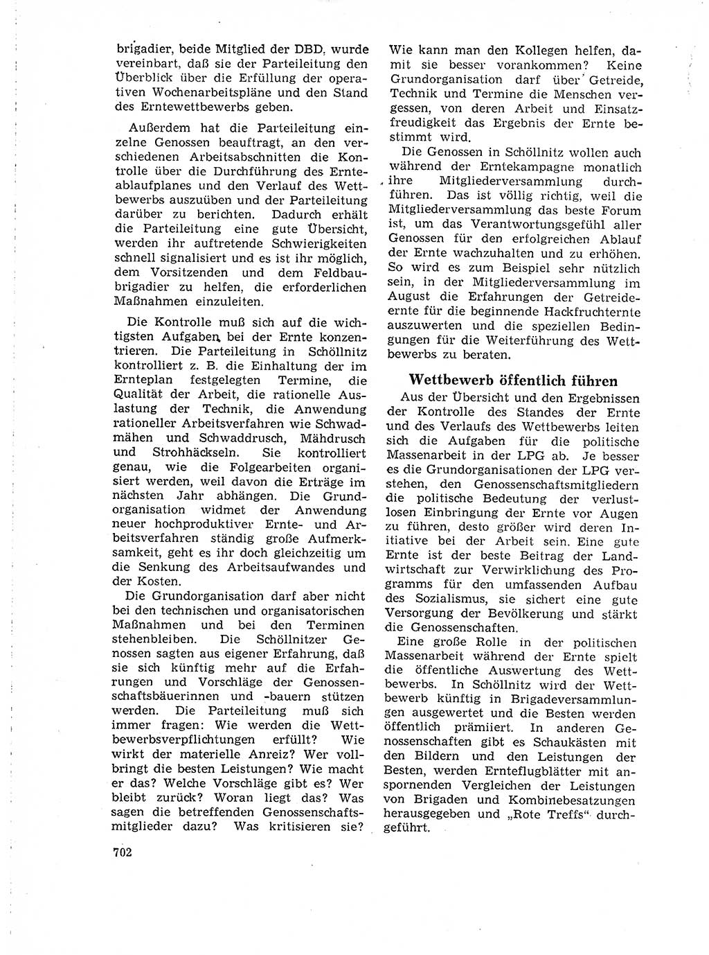 Neuer Weg (NW), Organ des Zentralkomitees (ZK) der SED (Sozialistische Einheitspartei Deutschlands) für Fragen des Parteilebens, 18. Jahrgang [Deutsche Demokratische Republik (DDR)] 1963, Seite 702 (NW ZK SED DDR 1963, S. 702)