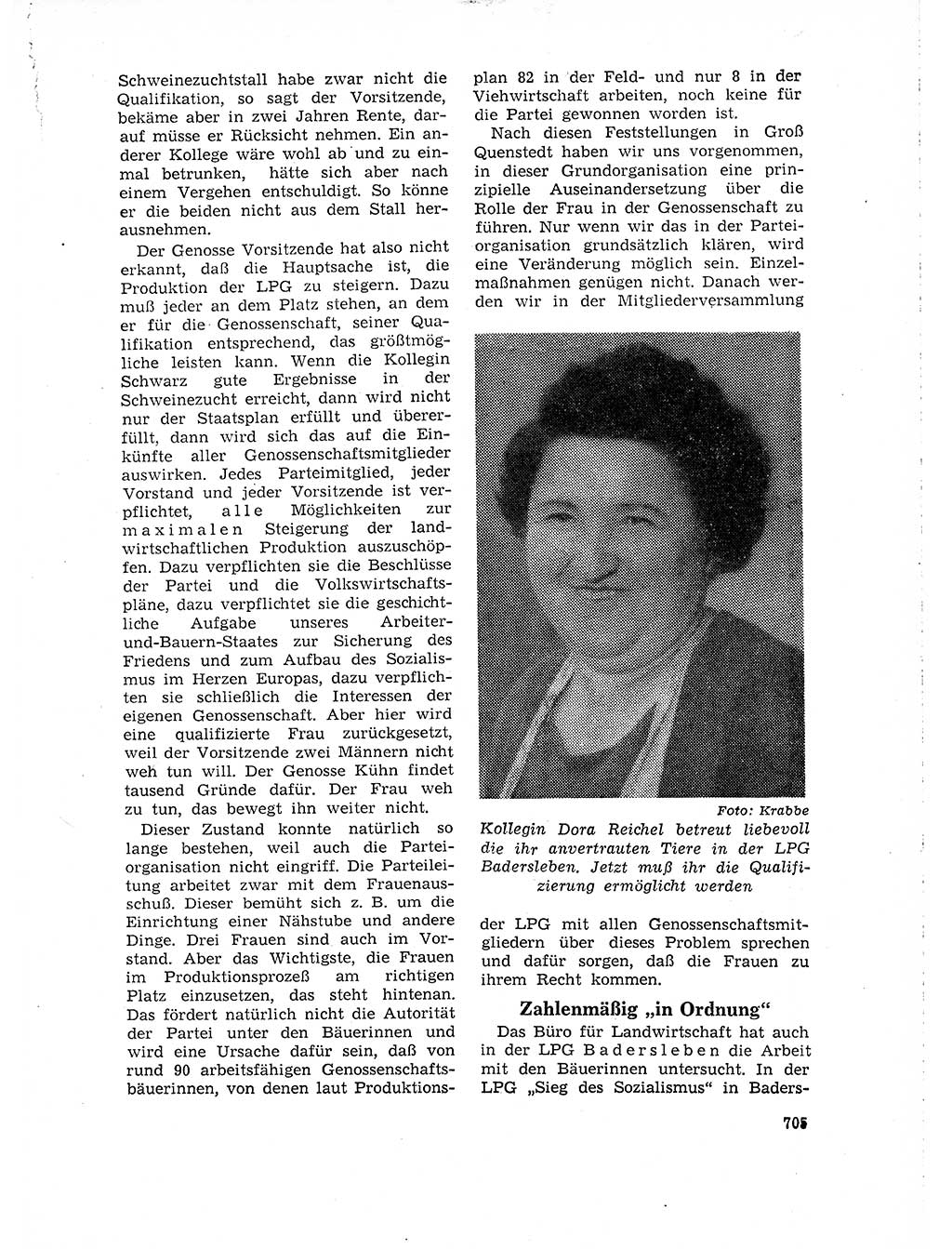 Neuer Weg (NW), Organ des Zentralkomitees (ZK) der SED (Sozialistische Einheitspartei Deutschlands) für Fragen des Parteilebens, 18. Jahrgang [Deutsche Demokratische Republik (DDR)] 1963, Seite 705 (NW ZK SED DDR 1963, S. 705)
