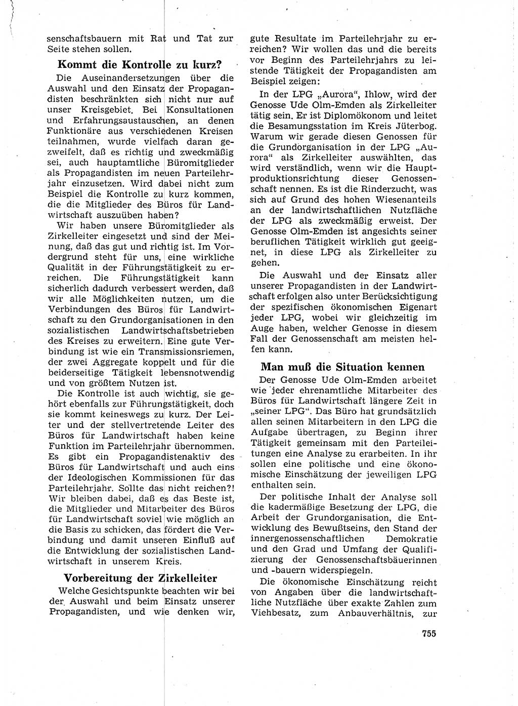 Neuer Weg (NW), Organ des Zentralkomitees (ZK) der SED (Sozialistische Einheitspartei Deutschlands) für Fragen des Parteilebens, 18. Jahrgang [Deutsche Demokratische Republik (DDR)] 1963, Seite 755 (NW ZK SED DDR 1963, S. 755)