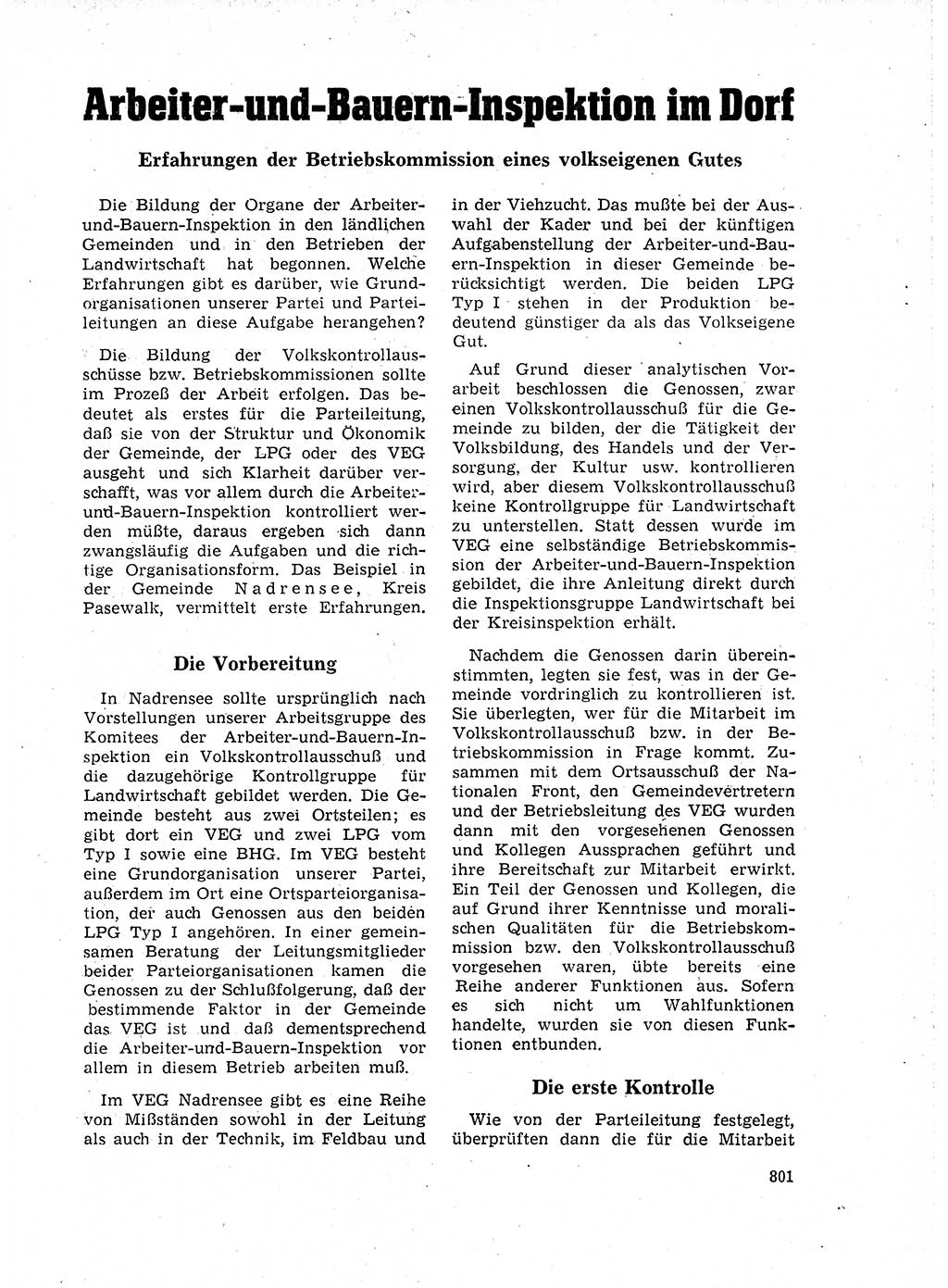 Neuer Weg (NW), Organ des Zentralkomitees (ZK) der SED (Sozialistische Einheitspartei Deutschlands) für Fragen des Parteilebens, 18. Jahrgang [Deutsche Demokratische Republik (DDR)] 1963, Seite 801 (NW ZK SED DDR 1963, S. 801)