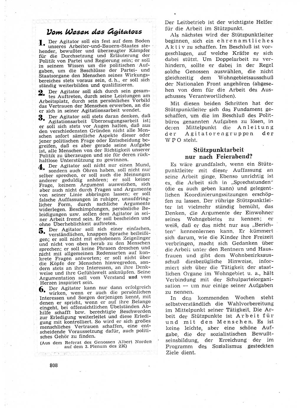 Neuer Weg (NW), Organ des Zentralkomitees (ZK) der SED (Sozialistische Einheitspartei Deutschlands) für Fragen des Parteilebens, 18. Jahrgang [Deutsche Demokratische Republik (DDR)] 1963, Seite 808 (NW ZK SED DDR 1963, S. 808)