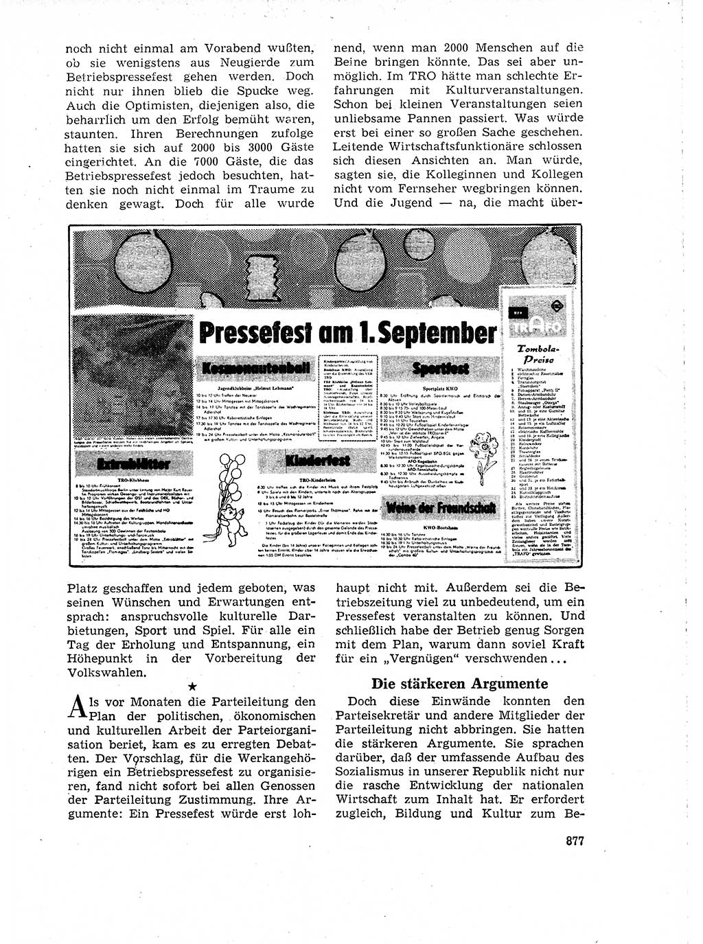 Neuer Weg (NW), Organ des Zentralkomitees (ZK) der SED (Sozialistische Einheitspartei Deutschlands) für Fragen des Parteilebens, 18. Jahrgang [Deutsche Demokratische Republik (DDR)] 1963, Seite 877 (NW ZK SED DDR 1963, S. 877)