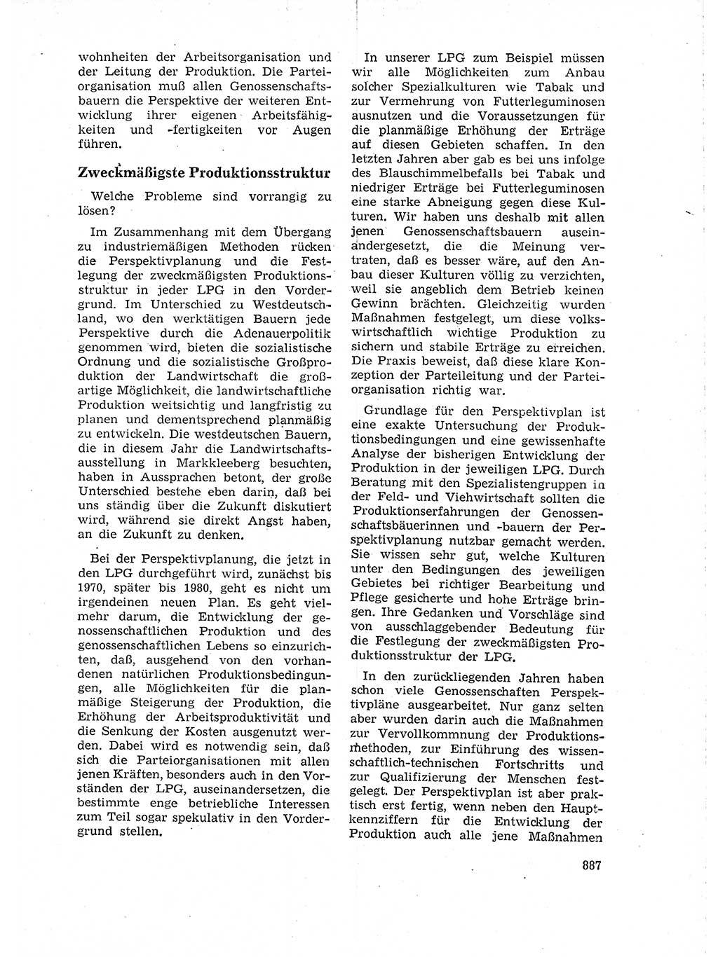 Neuer Weg (NW), Organ des Zentralkomitees (ZK) der SED (Sozialistische Einheitspartei Deutschlands) für Fragen des Parteilebens, 18. Jahrgang [Deutsche Demokratische Republik (DDR)] 1963, Seite 887 (NW ZK SED DDR 1963, S. 887)