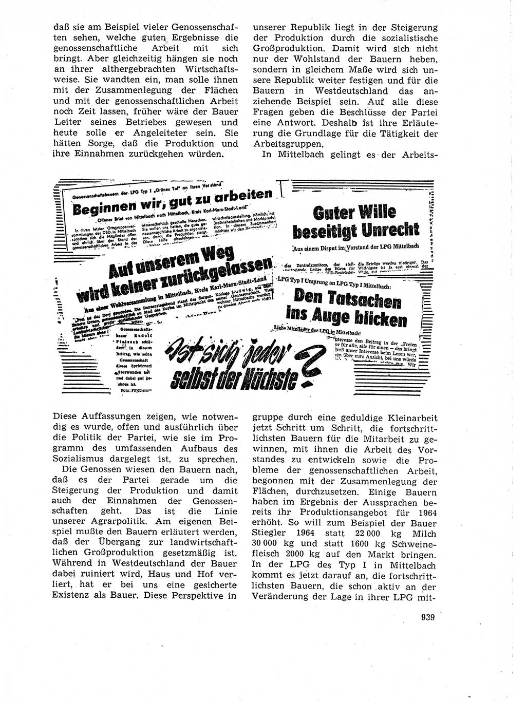 Neuer Weg (NW), Organ des Zentralkomitees (ZK) der SED (Sozialistische Einheitspartei Deutschlands) für Fragen des Parteilebens, 18. Jahrgang [Deutsche Demokratische Republik (DDR)] 1963, Seite 939 (NW ZK SED DDR 1963, S. 939)