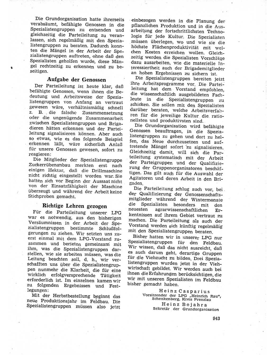 Neuer Weg (NW), Organ des Zentralkomitees (ZK) der SED (Sozialistische Einheitspartei Deutschlands) für Fragen des Parteilebens, 18. Jahrgang [Deutsche Demokratische Republik (DDR)] 1963, Seite 943 (NW ZK SED DDR 1963, S. 943)