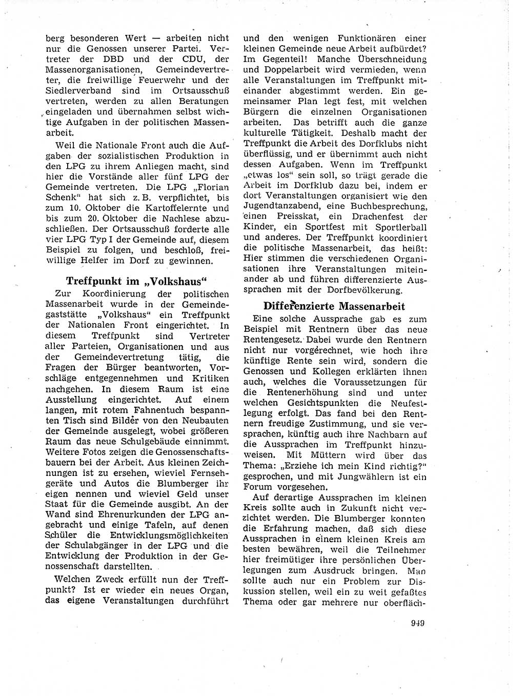 Neuer Weg (NW), Organ des Zentralkomitees (ZK) der SED (Sozialistische Einheitspartei Deutschlands) für Fragen des Parteilebens, 18. Jahrgang [Deutsche Demokratische Republik (DDR)] 1963, Seite 949 (NW ZK SED DDR 1963, S. 949)