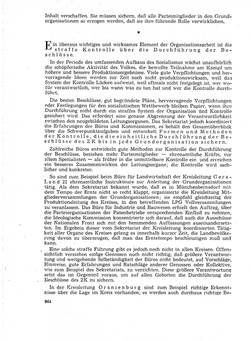 Neuer Weg (NW), Organ des Zentralkomitees (ZK) der SED (Sozialistische Einheitspartei Deutschlands) für Fragen des Parteilebens, 18. Jahrgang [Deutsche Demokratische Republik (DDR)] 1963, Seite 964 (NW ZK SED DDR 1963, S. 964)