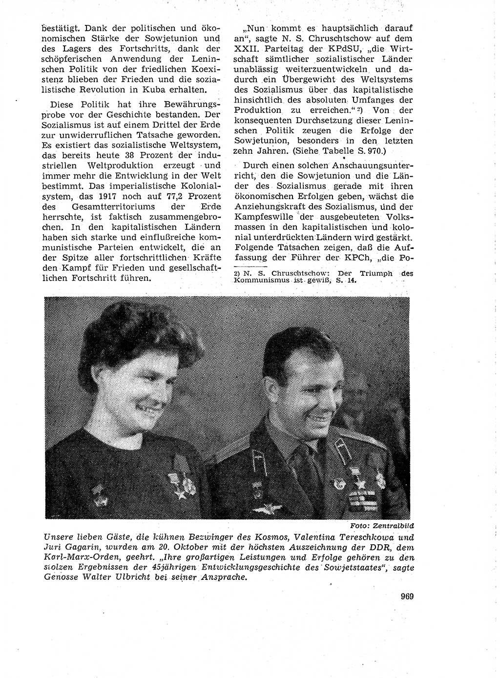 Neuer Weg (NW), Organ des Zentralkomitees (ZK) der SED (Sozialistische Einheitspartei Deutschlands) für Fragen des Parteilebens, 18. Jahrgang [Deutsche Demokratische Republik (DDR)] 1963, Seite 969 (NW ZK SED DDR 1963, S. 969)