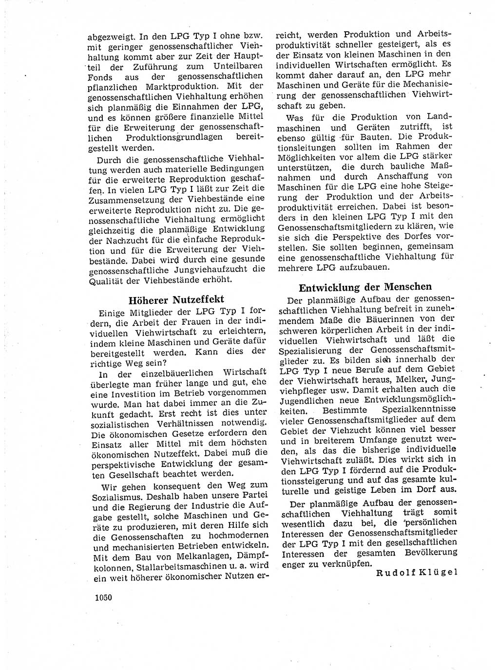 Neuer Weg (NW), Organ des Zentralkomitees (ZK) der SED (Sozialistische Einheitspartei Deutschlands) für Fragen des Parteilebens, 18. Jahrgang [Deutsche Demokratische Republik (DDR)] 1963, Seite 1050 (NW ZK SED DDR 1963, S. 1050)