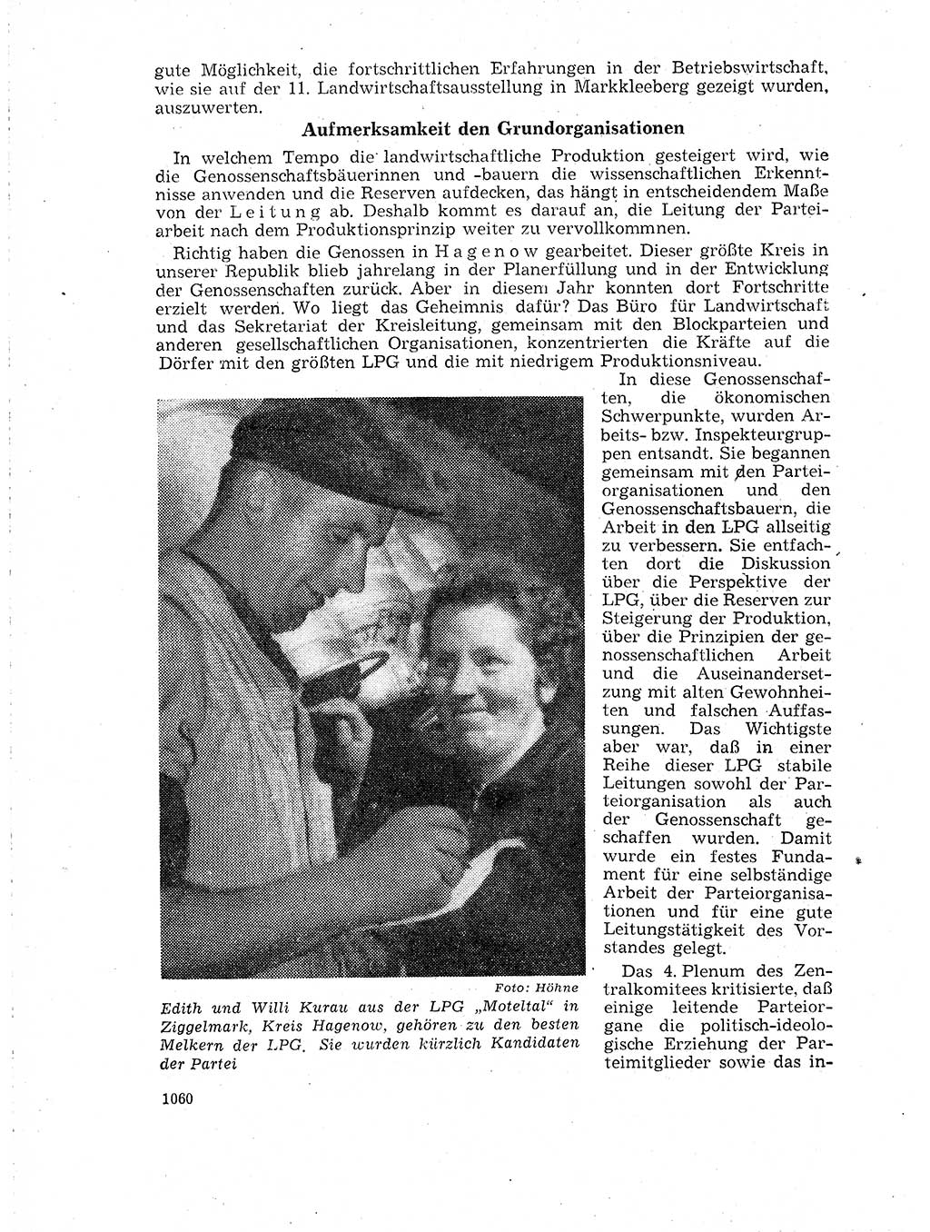 Neuer Weg (NW), Organ des Zentralkomitees (ZK) der SED (Sozialistische Einheitspartei Deutschlands) für Fragen des Parteilebens, 18. Jahrgang [Deutsche Demokratische Republik (DDR)] 1963, Seite 1060 (NW ZK SED DDR 1963, S. 1060)