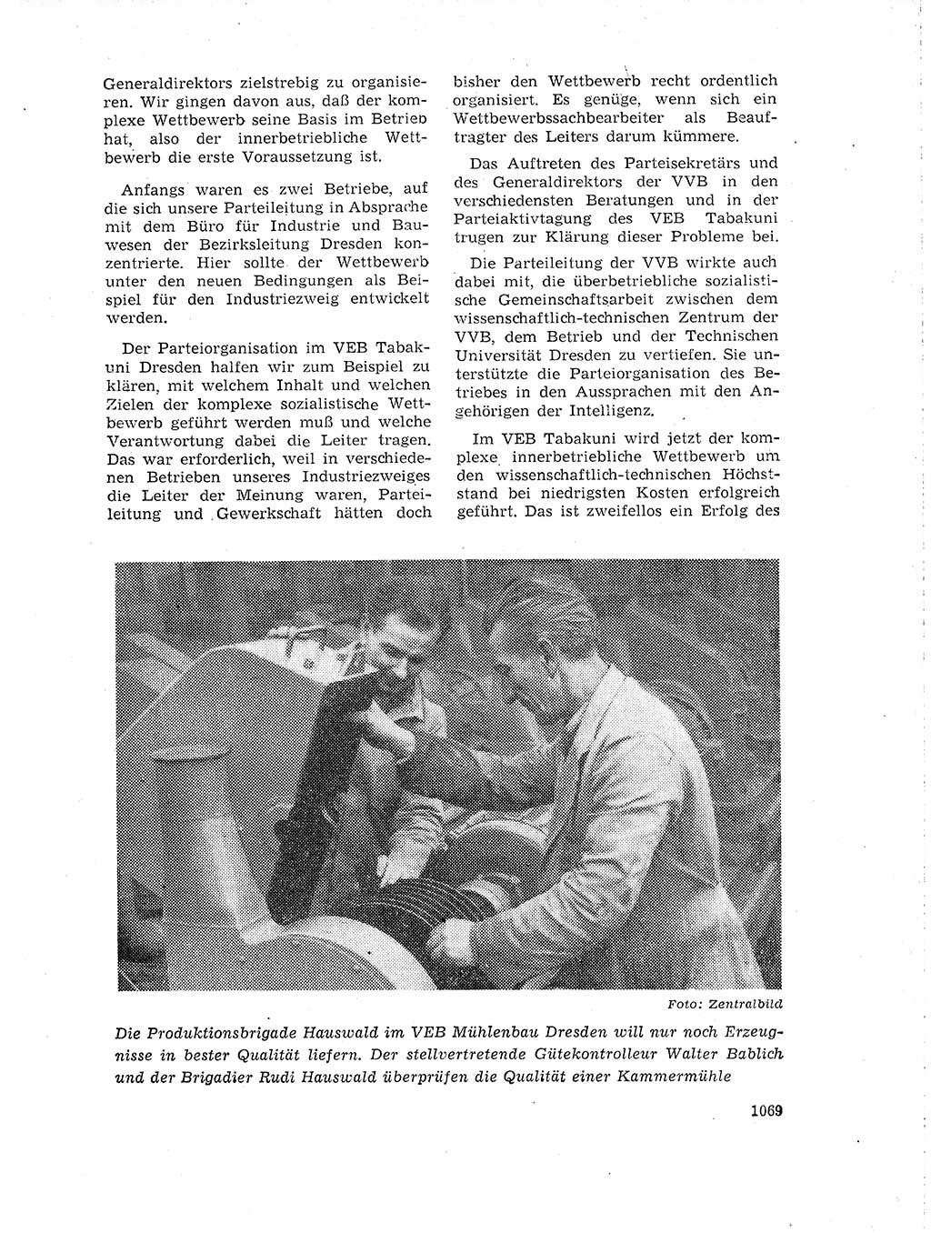 Neuer Weg (NW), Organ des Zentralkomitees (ZK) der SED (Sozialistische Einheitspartei Deutschlands) für Fragen des Parteilebens, 18. Jahrgang [Deutsche Demokratische Republik (DDR)] 1963, Seite 1069 (NW ZK SED DDR 1963, S. 1069)