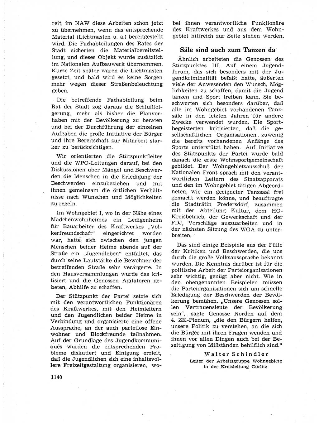 Neuer Weg (NW), Organ des Zentralkomitees (ZK) der SED (Sozialistische Einheitspartei Deutschlands) für Fragen des Parteilebens, 18. Jahrgang [Deutsche Demokratische Republik (DDR)] 1963, Seite 1140 (NW ZK SED DDR 1963, S. 1140)