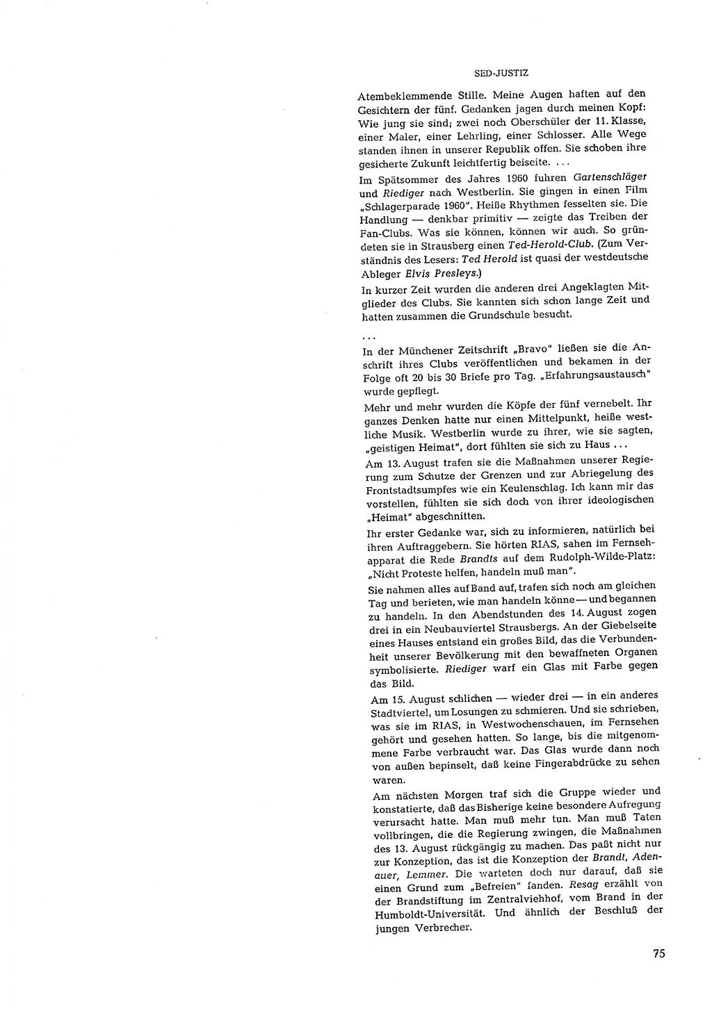 Partei-Justiz, Dokumentation über den nationalsozialistischen und kommunistischen Rechtsmißbrauch in Deutschland 1933-1963, Seite 75 (Part.-Just. Dtl. natsoz. komm. 1933-1963, S. 75)
