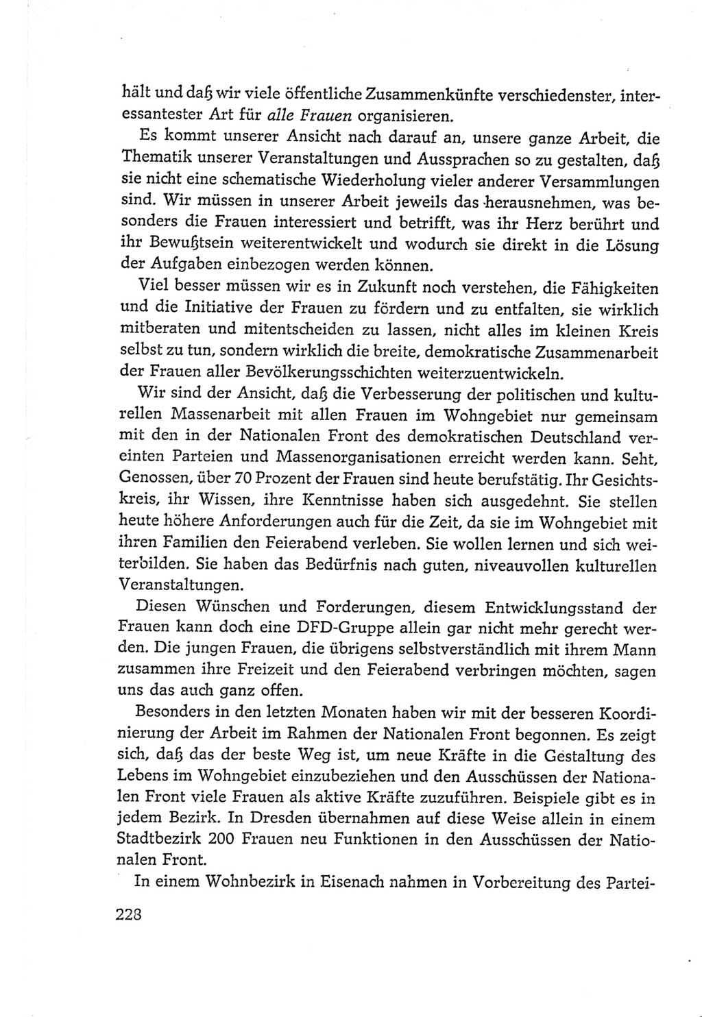 Protokoll der Verhandlungen des Ⅵ. Parteitages der Sozialistischen Einheitspartei Deutschlands (SED) [Deutsche Demokratische Republik (DDR)] 1963, Band Ⅱ, Seite 228 (Prot. Verh. Ⅵ. PT SED DDR 1963, Bd. Ⅱ, S. 228)
