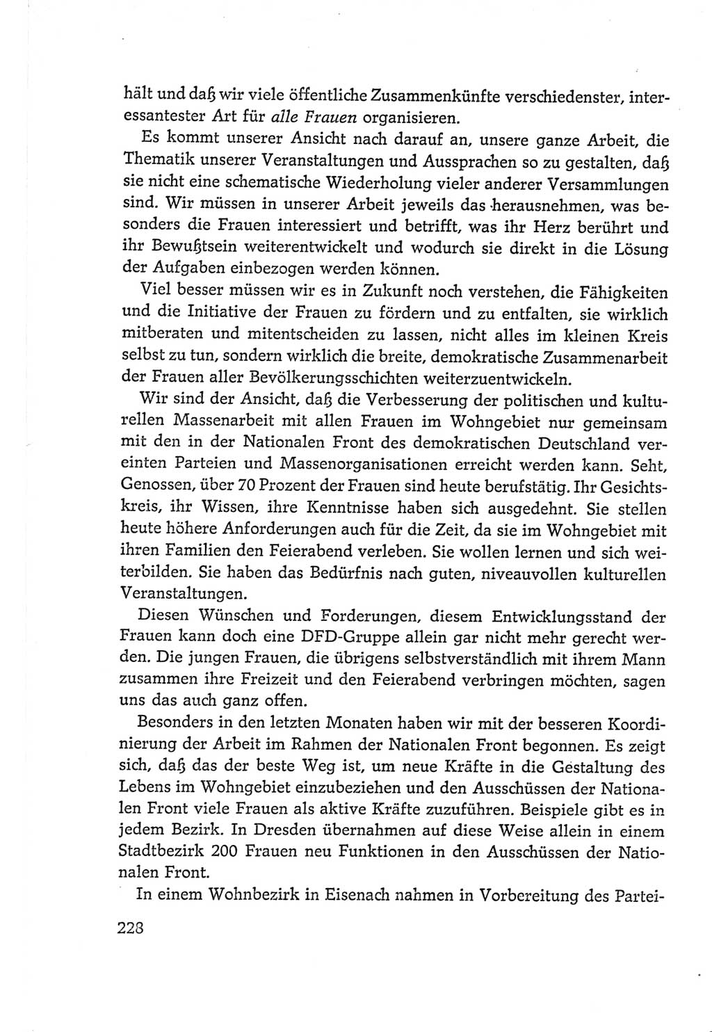 Protokoll der Verhandlungen des Ⅵ. Parteitages der Sozialistischen Einheitspartei Deutschlands (SED) [Deutsche Demokratische Republik (DDR)] 1963, Band Ⅱ, Seite 228 (Prot. Verh. Ⅵ. PT SED DDR 1963, Bd. Ⅱ, S. 228)