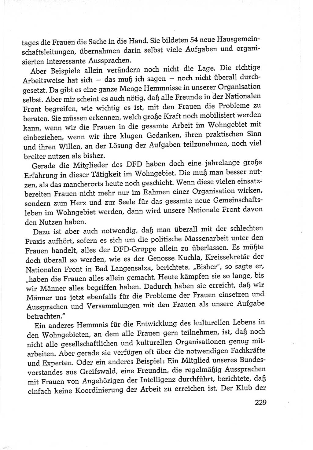 Protokoll der Verhandlungen des Ⅵ. Parteitages der Sozialistischen Einheitspartei Deutschlands (SED) [Deutsche Demokratische Republik (DDR)] 1963, Band Ⅱ, Seite 229 (Prot. Verh. Ⅵ. PT SED DDR 1963, Bd. Ⅱ, S. 229)