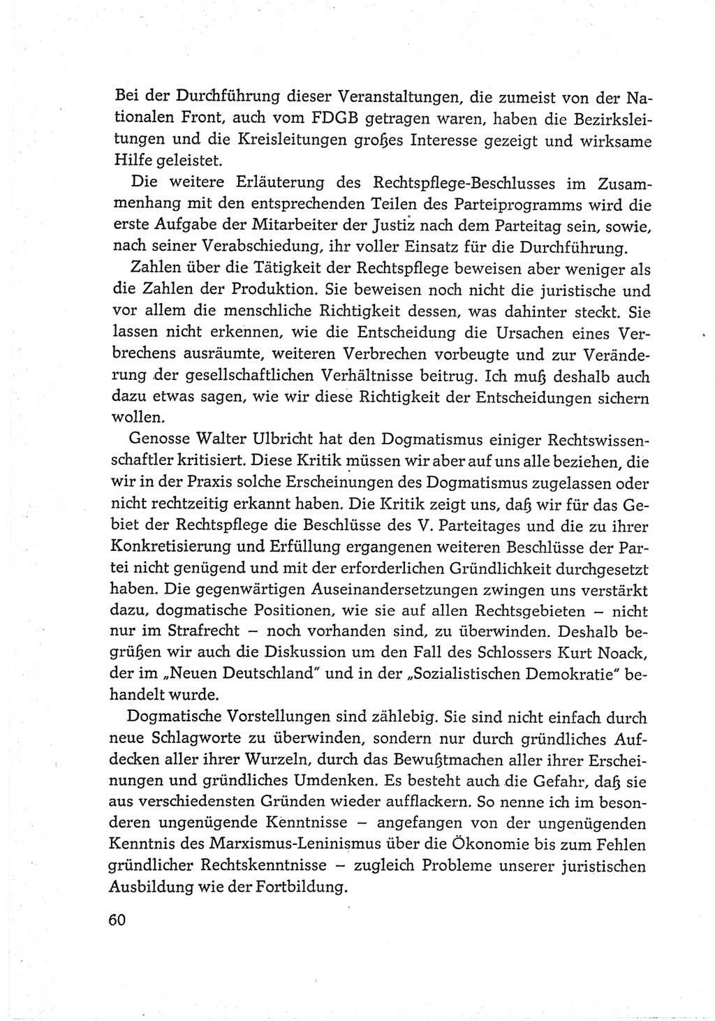 Protokoll der Verhandlungen des Ⅵ. Parteitages der Sozialistischen Einheitspartei Deutschlands (SED) [Deutsche Demokratische Republik (DDR)] 1963, Band Ⅲ, Seite 60 (Prot. Verh. Ⅵ. PT SED DDR 1963, Bd. Ⅲ, S. 60)
