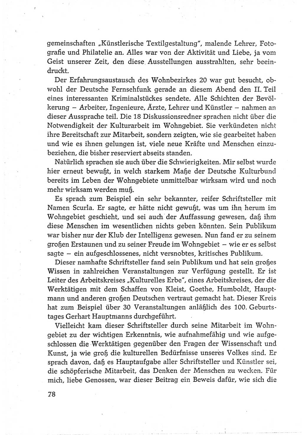 Protokoll der Verhandlungen des Ⅵ. Parteitages der Sozialistischen Einheitspartei Deutschlands (SED) [Deutsche Demokratische Republik (DDR)] 1963, Band Ⅲ, Seite 78 (Prot. Verh. Ⅵ. PT SED DDR 1963, Bd. Ⅲ, S. 78)