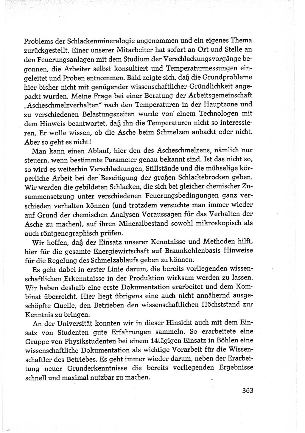 Protokoll der Verhandlungen des Ⅵ. Parteitages der Sozialistischen Einheitspartei Deutschlands (SED) [Deutsche Demokratische Republik (DDR)] 1963, Band Ⅲ, Seite 363 (Prot. Verh. Ⅵ. PT SED DDR 1963, Bd. Ⅲ, S. 363)