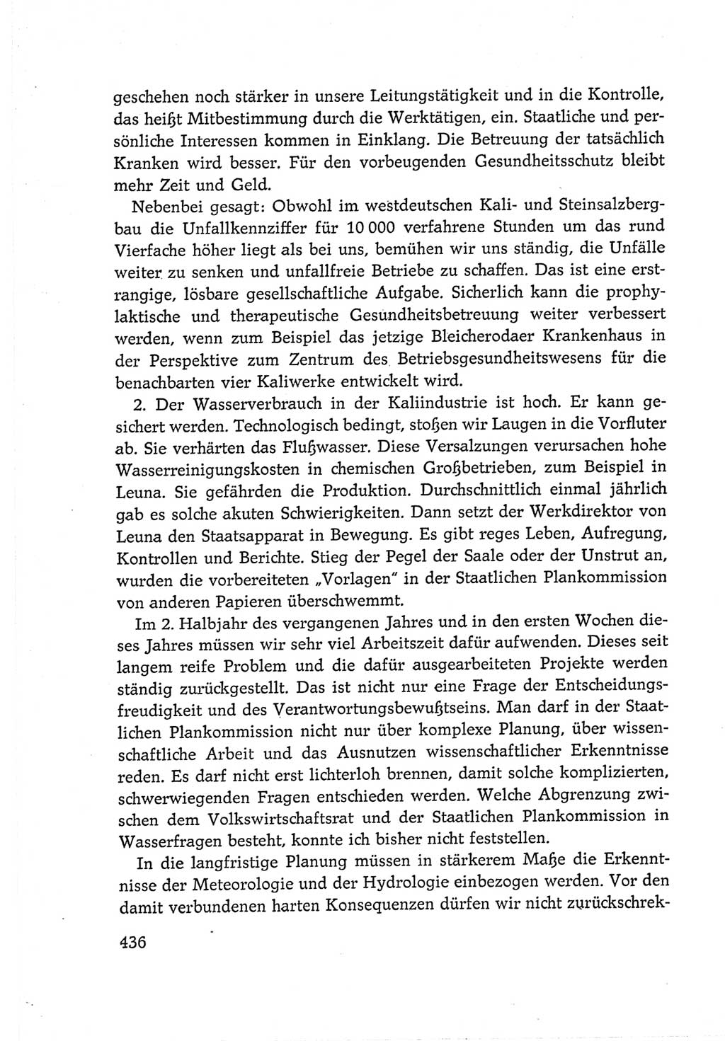 Protokoll der Verhandlungen des Ⅵ. Parteitages der Sozialistischen Einheitspartei Deutschlands (SED) [Deutsche Demokratische Republik (DDR)] 1963, Band Ⅲ, Seite 436 (Prot. Verh. Ⅵ. PT SED DDR 1963, Bd. Ⅲ, S. 436)