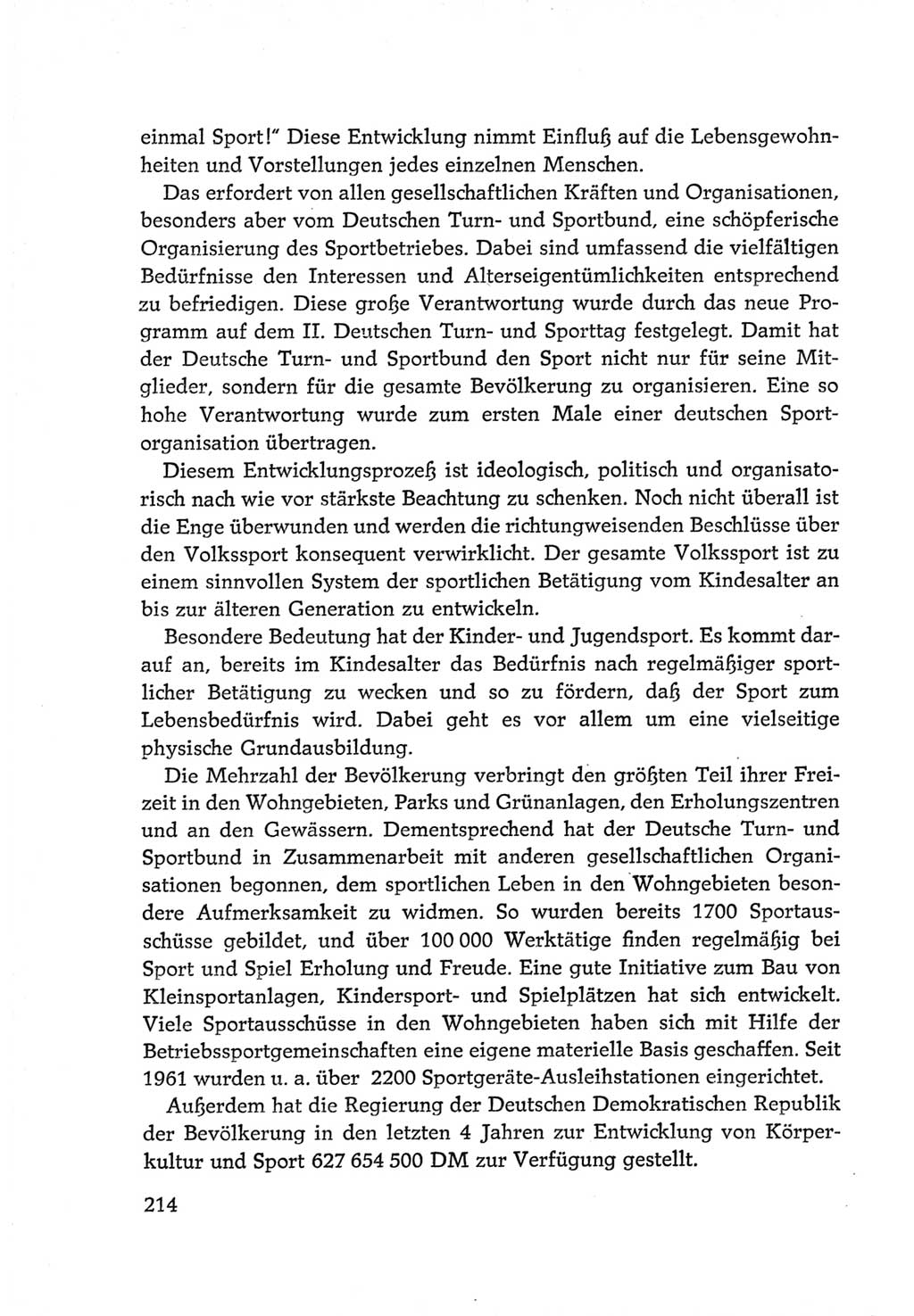 Protokoll der Verhandlungen des Ⅵ. Parteitages der Sozialistischen Einheitspartei Deutschlands (SED) [Deutsche Demokratische Republik (DDR)] 1963, Band Ⅳ, Seite 214 (Prot. Verh. Ⅵ. PT SED DDR 1963, Bd. Ⅳ, S. 214)