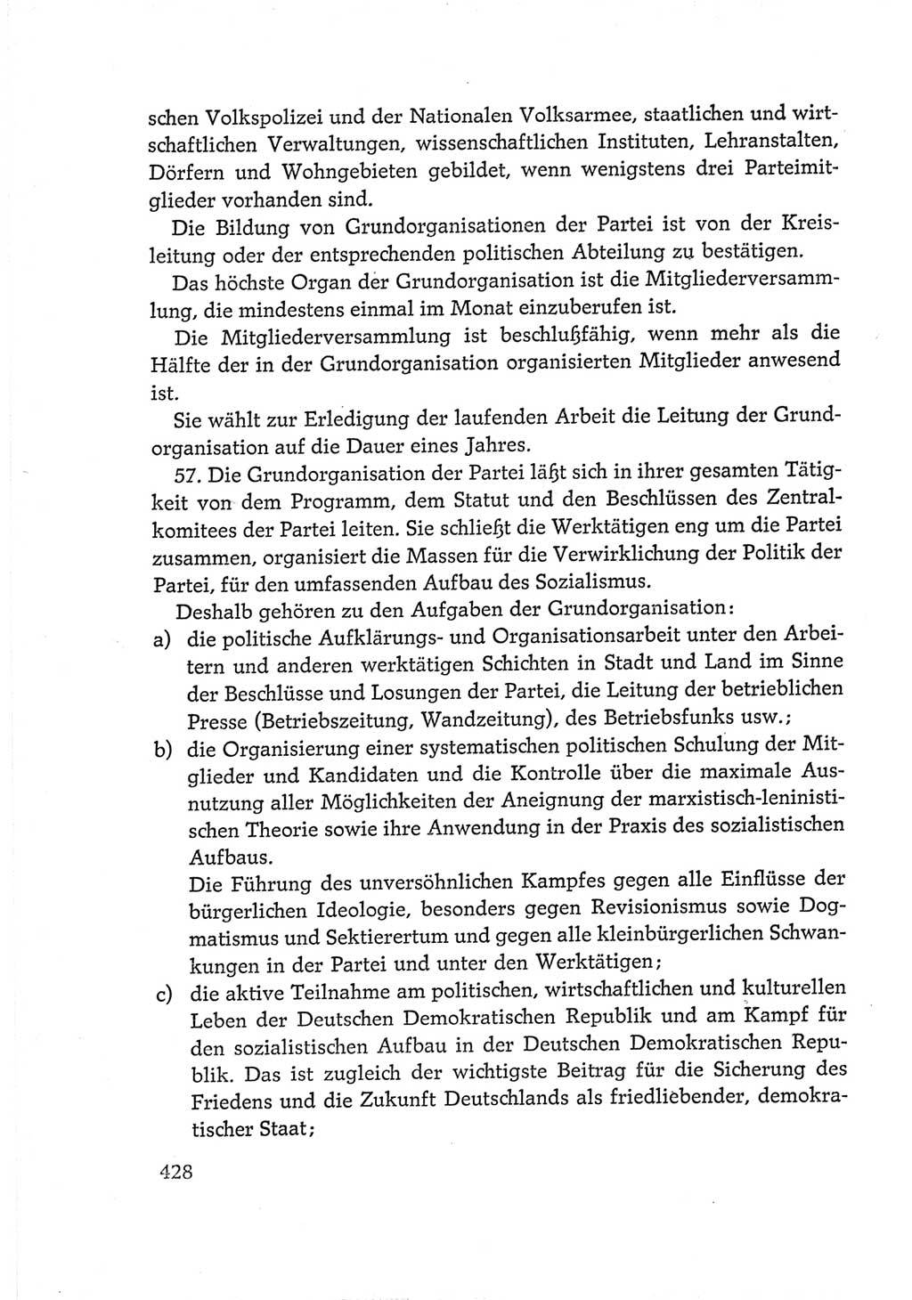 Protokoll der Verhandlungen des Ⅵ. Parteitages der Sozialistischen Einheitspartei Deutschlands (SED) [Deutsche Demokratische Republik (DDR)] 1963, Band Ⅳ, Seite 428 (Prot. Verh. Ⅵ. PT SED DDR 1963, Bd. Ⅳ, S. 428)