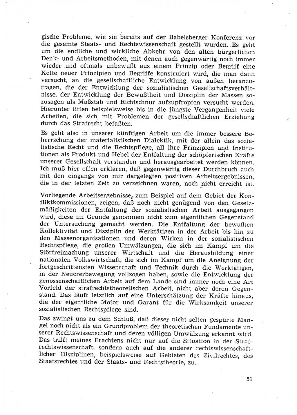Rechtspflegeerlaß [Deutsche Demokratische Republik (DDR)] 1963, Seite 51 (R.-Pfl.-Erl. DDR 1963, S. 51)