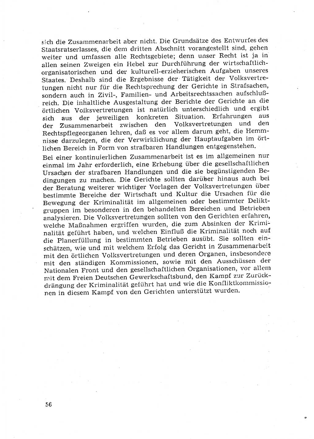 Rechtspflegeerlaß [Deutsche Demokratische Republik (DDR)] 1963, Seite 56 (R.-Pfl.-Erl. DDR 1963, S. 56)