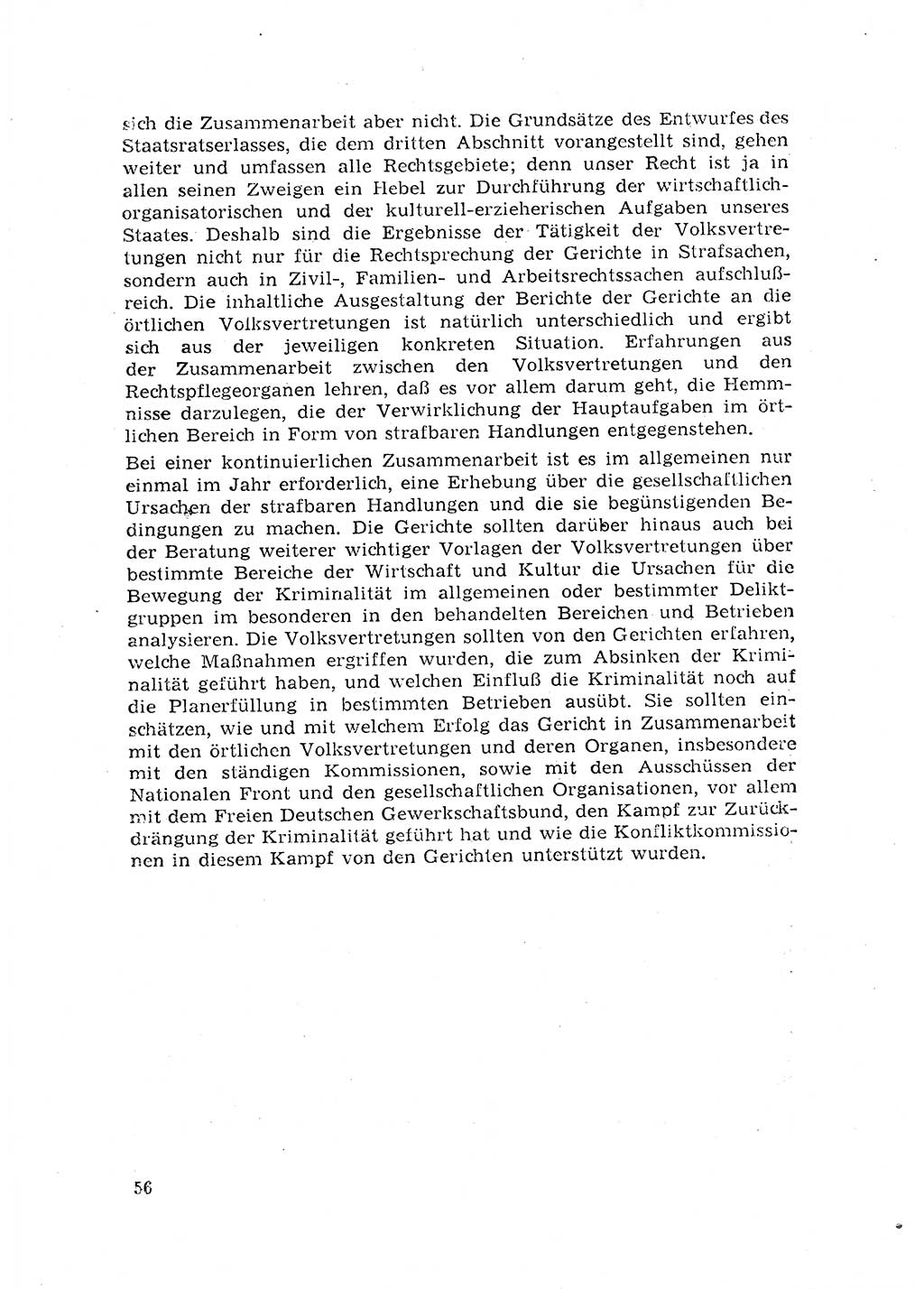 Rechtspflegeerlaß [Deutsche Demokratische Republik (DDR)] 1963, Seite 56 (R.-Pfl.-Erl. DDR 1963, S. 56)