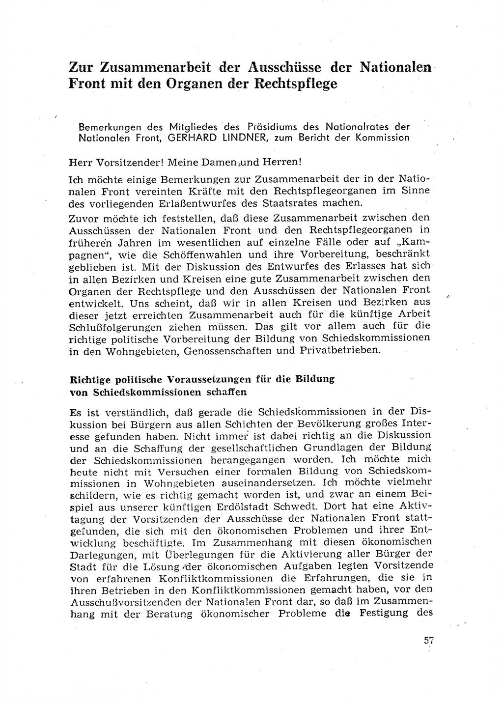Rechtspflegeerlaß [Deutsche Demokratische Republik (DDR)] 1963, Seite 57 (R.-Pfl.-Erl. DDR 1963, S. 57)