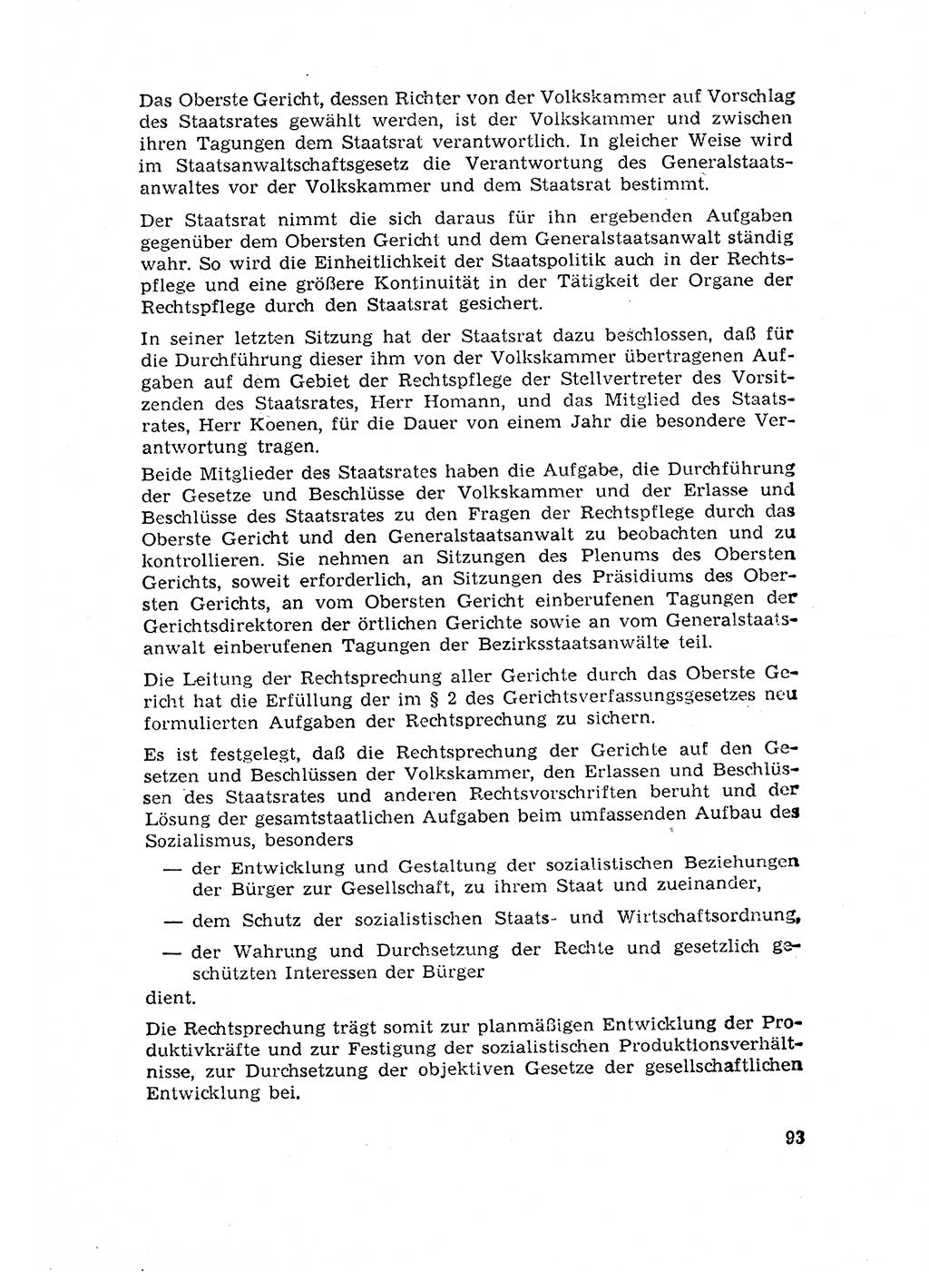 Rechtspflegeerlaß [Deutsche Demokratische Republik (DDR)] 1963, Seite 93 (R.-Pfl.-Erl. DDR 1963, S. 93)
