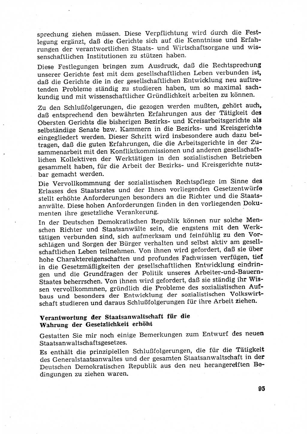 Rechtspflegeerlaß [Deutsche Demokratische Republik (DDR)] 1963, Seite 95 (R.-Pfl.-Erl. DDR 1963, S. 95)