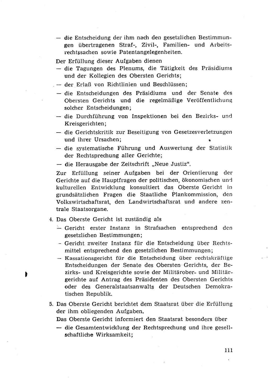 Rechtspflegeerlaß [Deutsche Demokratische Republik (DDR)] 1963, Seite 111 (R.-Pfl.-Erl. DDR 1963, S. 111)