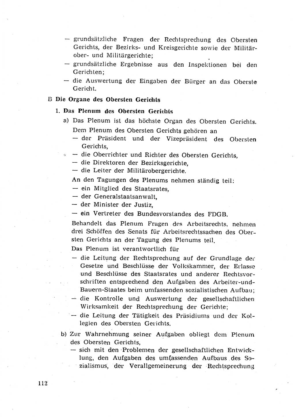 Rechtspflegeerlaß [Deutsche Demokratische Republik (DDR)] 1963, Seite 112 (R.-Pfl.-Erl. DDR 1963, S. 112)