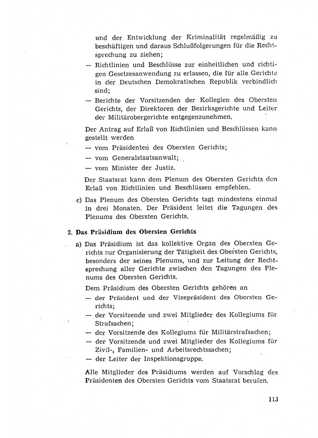 Rechtspflegeerlaß [Deutsche Demokratische Republik (DDR)] 1963, Seite 113 (R.-Pfl.-Erl. DDR 1963, S. 113)