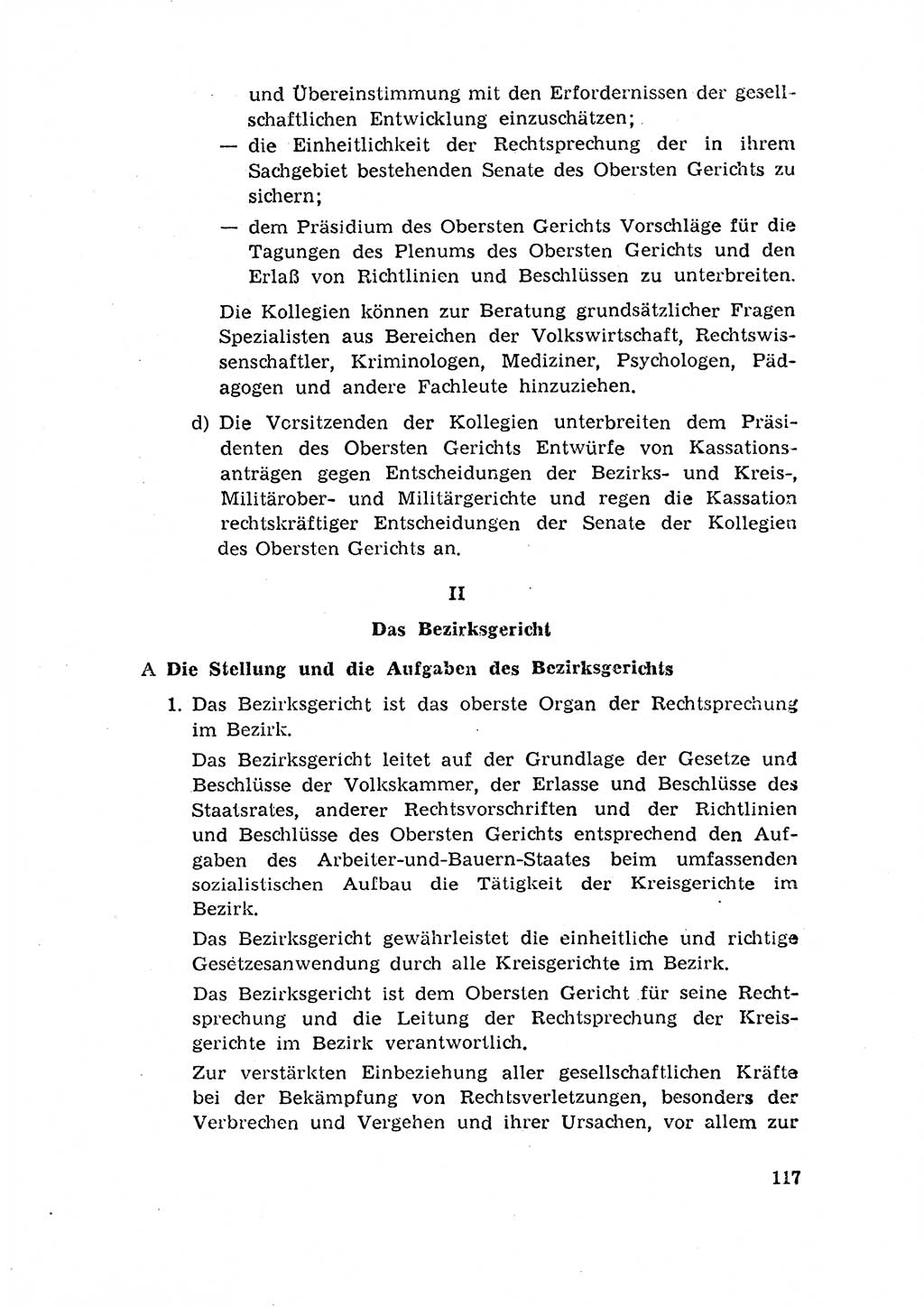 Rechtspflegeerlaß [Deutsche Demokratische Republik (DDR)] 1963, Seite 117 (R.-Pfl.-Erl. DDR 1963, S. 117)