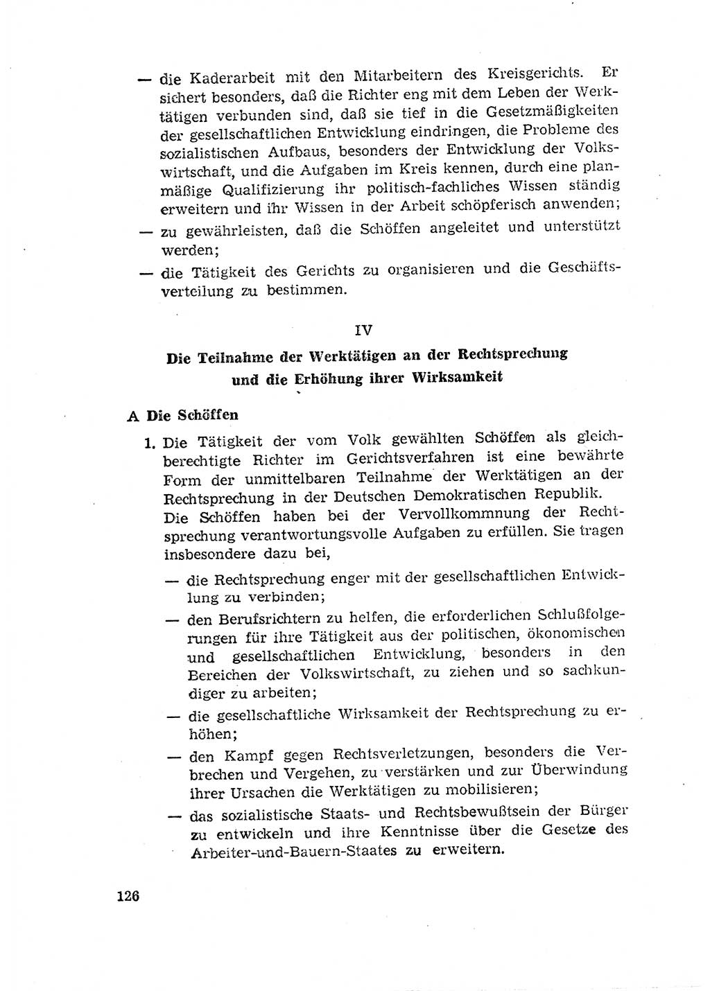 Rechtspflegeerlaß [Deutsche Demokratische Republik (DDR)] 1963, Seite 126 (R.-Pfl.-Erl. DDR 1963, S. 126)