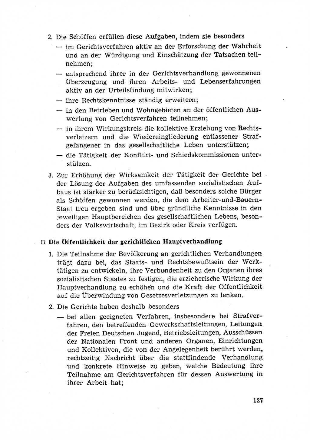 Rechtspflegeerlaß [Deutsche Demokratische Republik (DDR)] 1963, Seite 127 (R.-Pfl.-Erl. DDR 1963, S. 127)