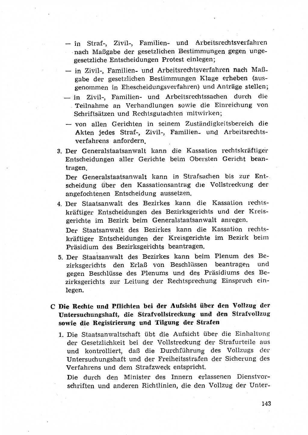 Rechtspflegeerlaß [Deutsche Demokratische Republik (DDR)] 1963, Seite 143 (R.-Pfl.-Erl. DDR 1963, S. 143)