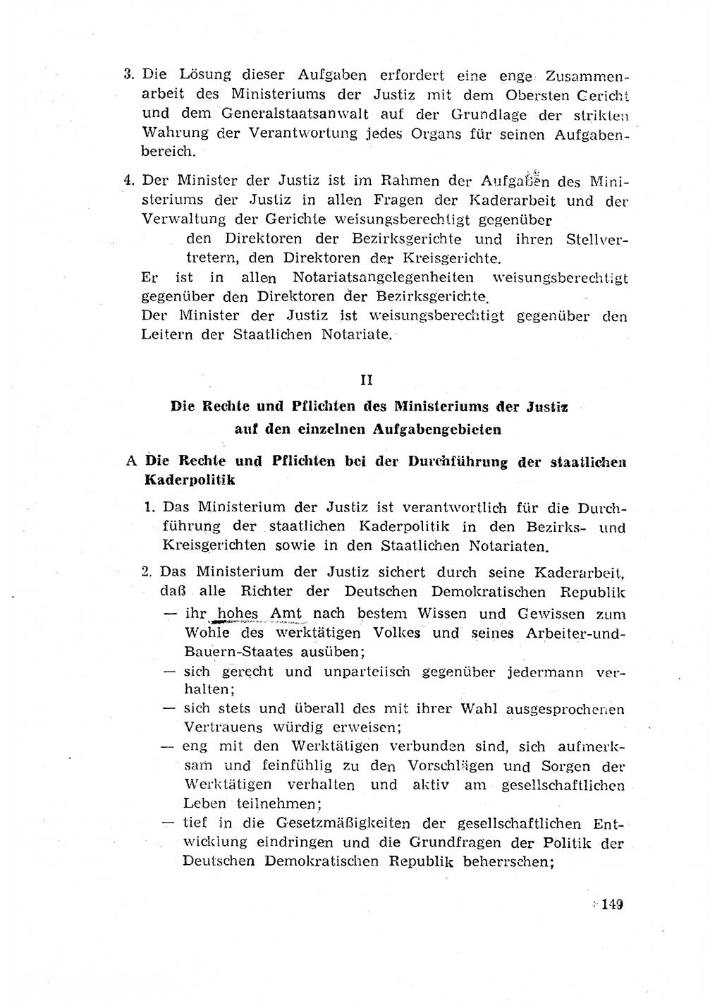 Rechtspflegeerlaß [Deutsche Demokratische Republik (DDR)] 1963, Seite 149 (R.-Pfl.-Erl. DDR 1963, S. 149)
