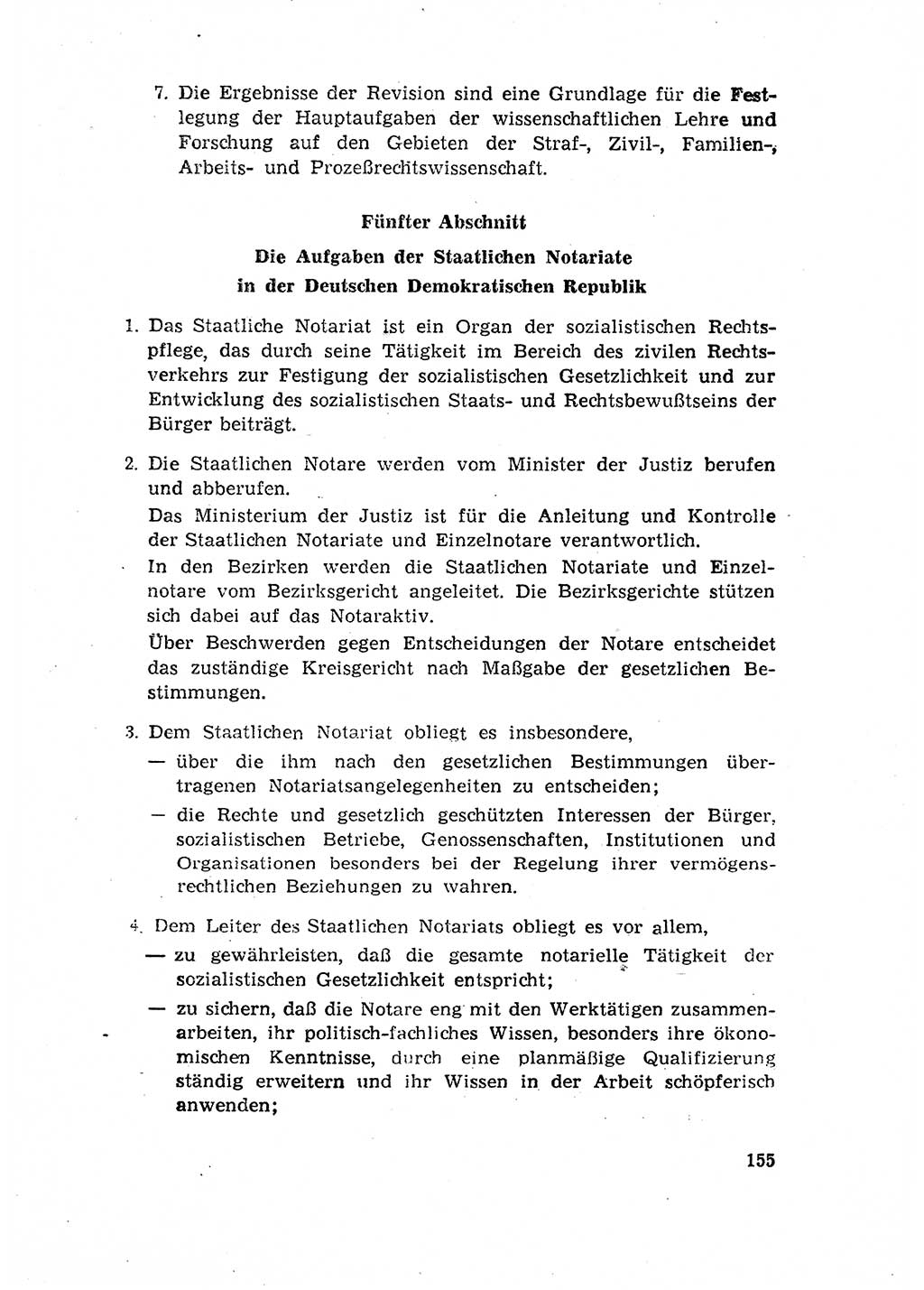 Rechtspflegeerlaß [Deutsche Demokratische Republik (DDR)] 1963, Seite 155 (R.-Pfl.-Erl. DDR 1963, S. 155)