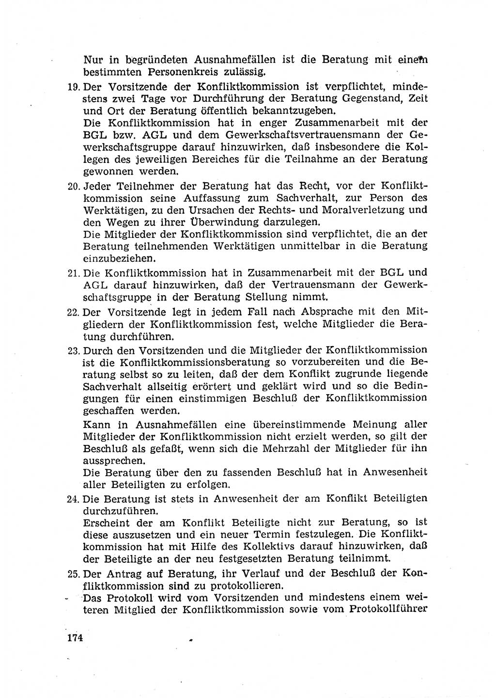 Rechtspflegeerlaß [Deutsche Demokratische Republik (DDR)] 1963, Seite 174 (R.-Pfl.-Erl. DDR 1963, S. 174)
