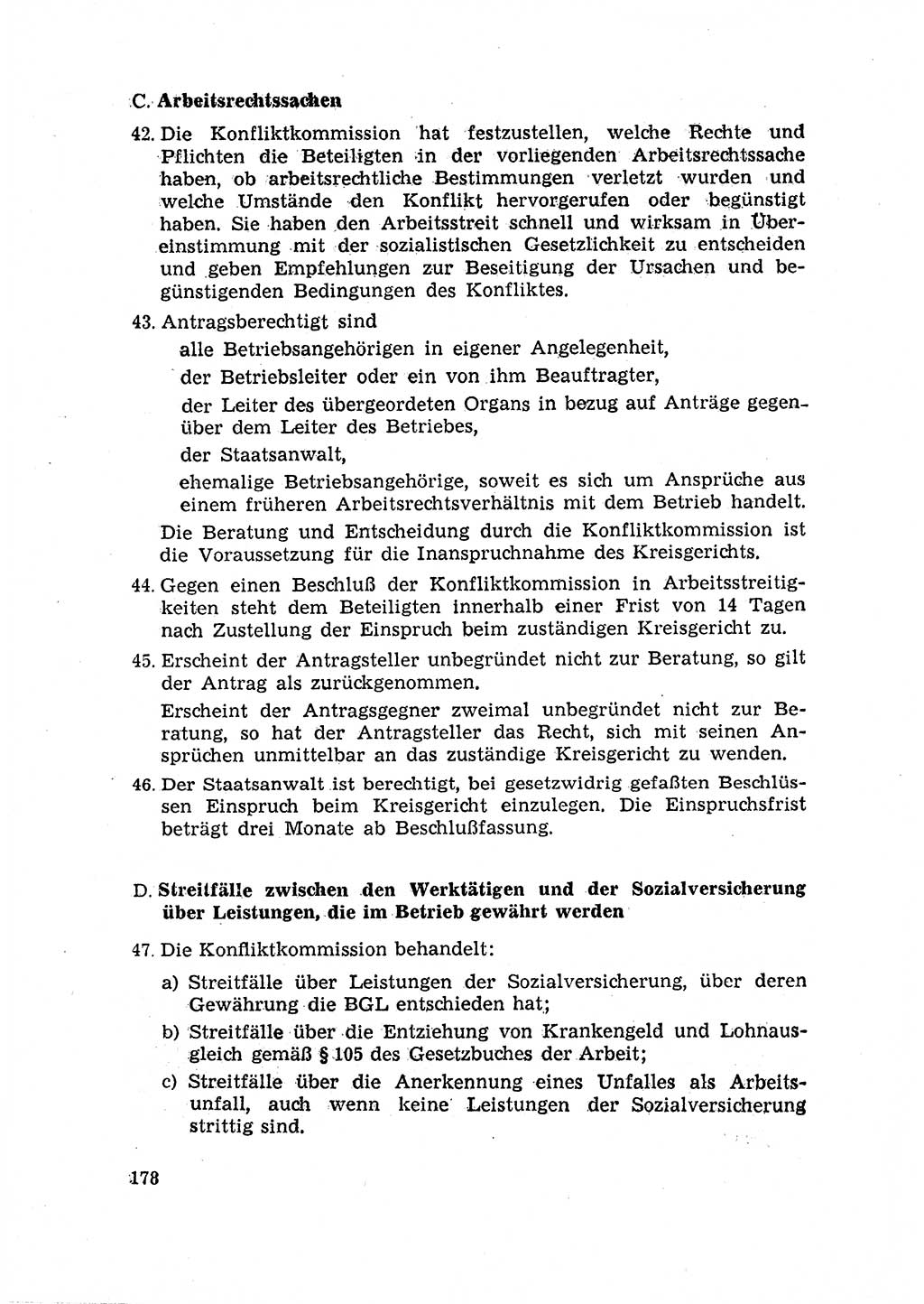 Rechtspflegeerlaß [Deutsche Demokratische Republik (DDR)] 1963, Seite 178 (R.-Pfl.-Erl. DDR 1963, S. 178)