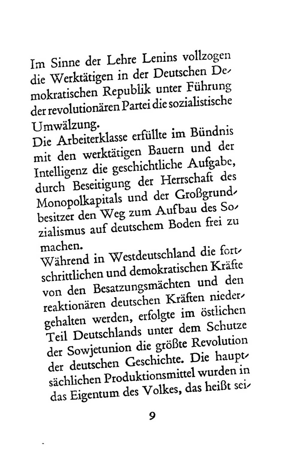 Statut der Sozialistischen Einheitspartei Deutschlands (SED) 1963, Seite 9 (St. SED DDR 1963, S. 9)