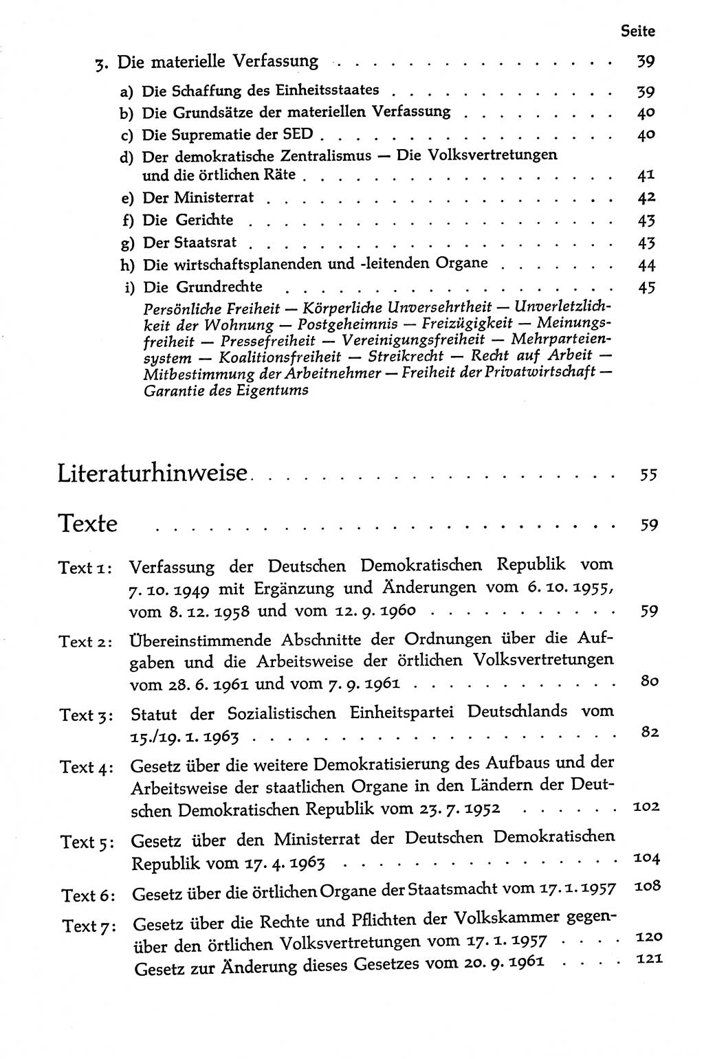 Volksdemokratische Ordnung in Mitteldeutschland [Deutsche Demokratische Republik (DDR)], Texte zur verfassungsrechtlichen Situation 1963, Seite 6 (Volksdem. Ordn. Md. DDR 1963, S. 6)
