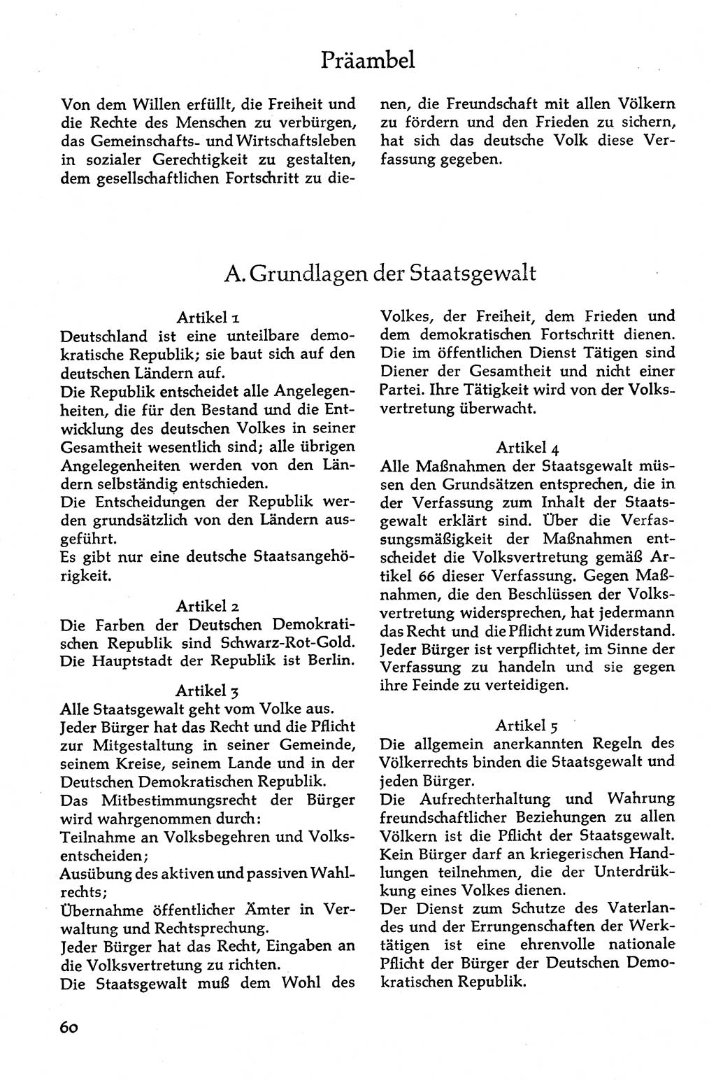 Volksdemokratische Ordnung in Mitteldeutschland [Deutsche Demokratische Republik (DDR)], Texte zur verfassungsrechtlichen Situation 1963, Seite 60 (Volksdem. Ordn. Md. DDR 1963, S. 60)