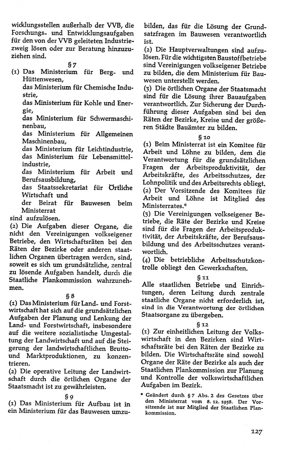 Volksdemokratische Ordnung in Mitteldeutschland [Deutsche Demokratische Republik (DDR)], Texte zur verfassungsrechtlichen Situation 1963, Seite 127 (Volksdem. Ordn. Md. DDR 1963, S. 127)