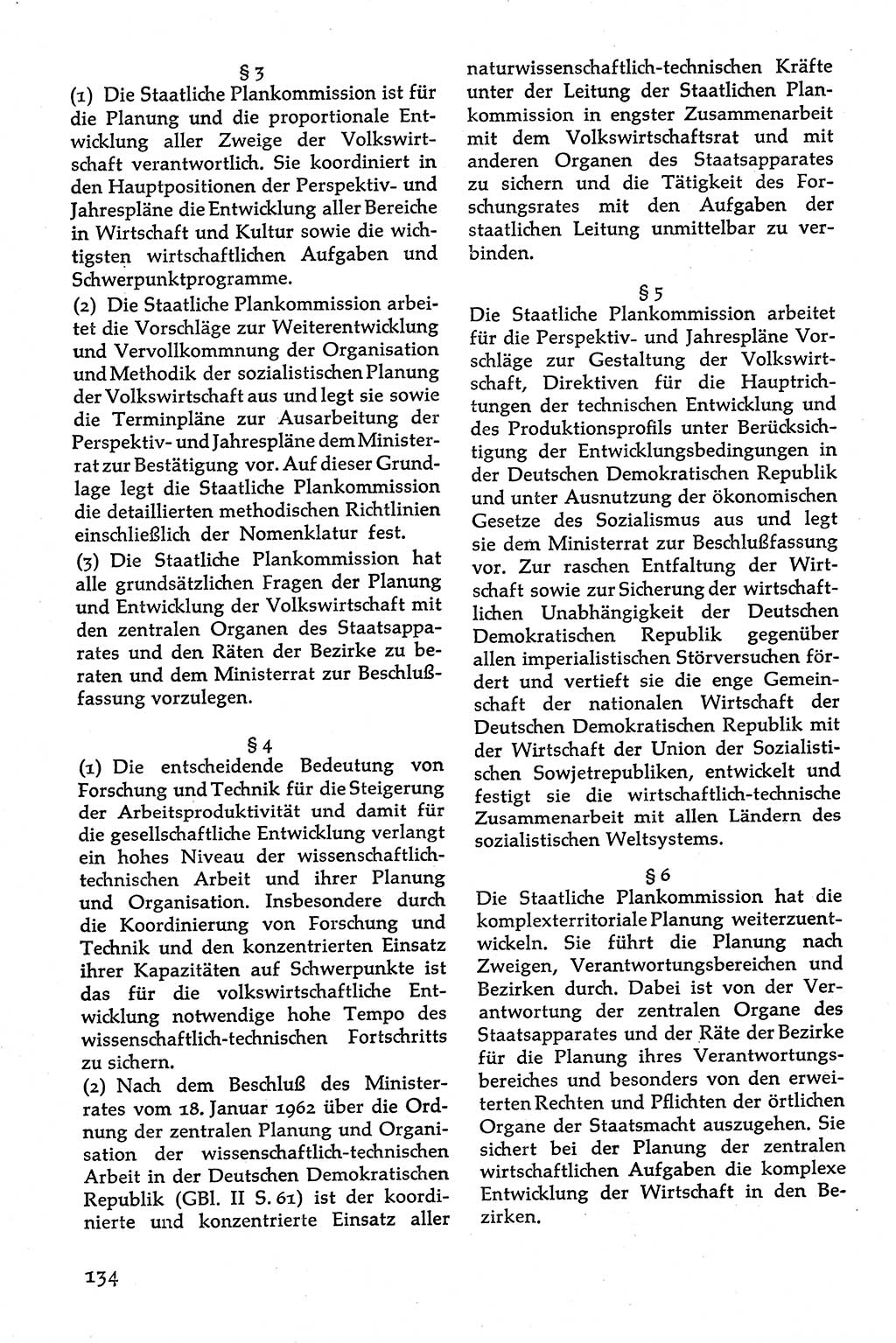 Volksdemokratische Ordnung in Mitteldeutschland [Deutsche Demokratische Republik (DDR)], Texte zur verfassungsrechtlichen Situation 1963, Seite 134 (Volksdem. Ordn. Md. DDR 1963, S. 134)