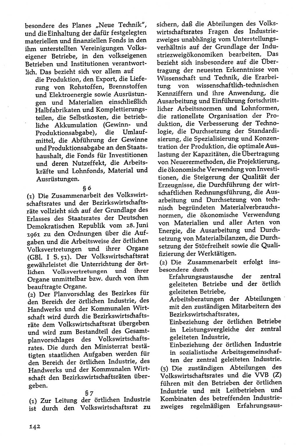 Volksdemokratische Ordnung in Mitteldeutschland [Deutsche Demokratische Republik (DDR)], Texte zur verfassungsrechtlichen Situation 1963, Seite 142 (Volksdem. Ordn. Md. DDR 1963, S. 142)