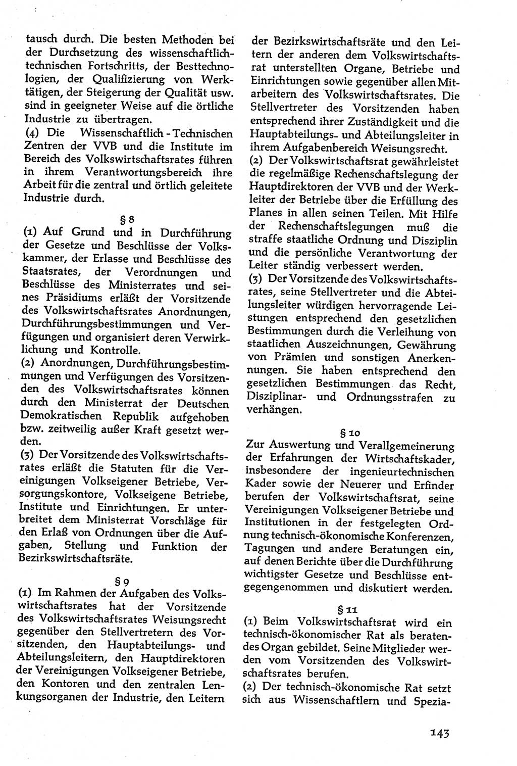 Volksdemokratische Ordnung in Mitteldeutschland [Deutsche Demokratische Republik (DDR)], Texte zur verfassungsrechtlichen Situation 1963, Seite 143 (Volksdem. Ordn. Md. DDR 1963, S. 143)